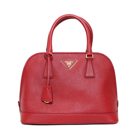 prada red leather handbags|genuine leather Prada bags.